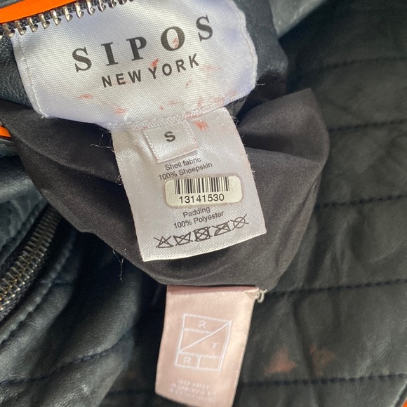 (A54) Samantha Sipos Reversible Puffer Jacket Hooded Chevron Zip Up, Size Small - Picture 7 of 12